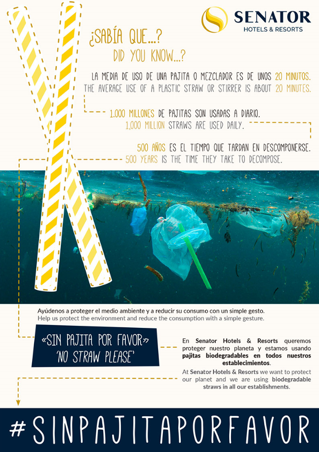 Senator Hotels &amp; Resorts lanza la campa&ntilde;a #sinpajitaporfavor - Senator Hotels &amp; Resorts
